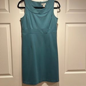 Teal Ann Taylor Loft Dress